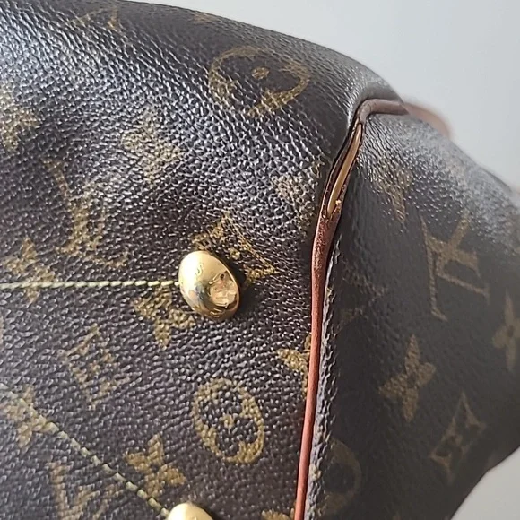 Louis Vuitton Brown Monogram Shoulder Bag - Picture 6 of 16